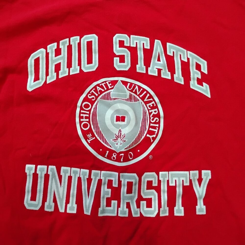 Vintage Champion Ohio State University Buckeyes Seal Emblem T-Shirt